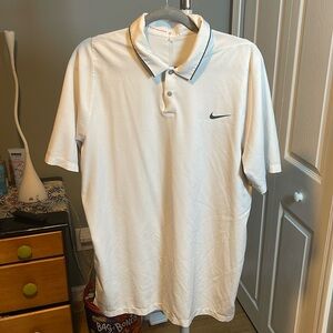 Nike Tiger Woods collection dri-fit golf shirt